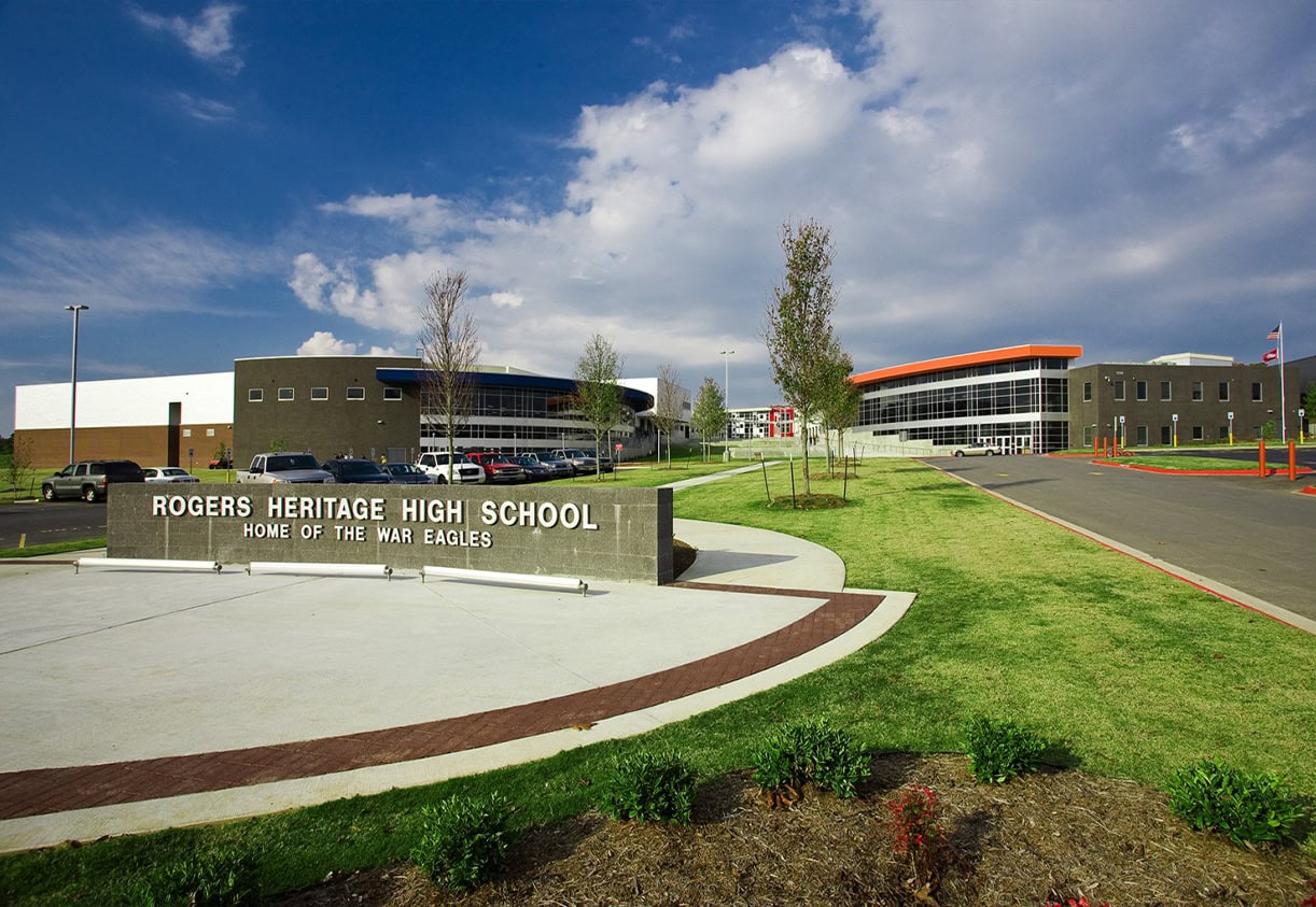 Rogers Heritage High School Hight Jackson Associates