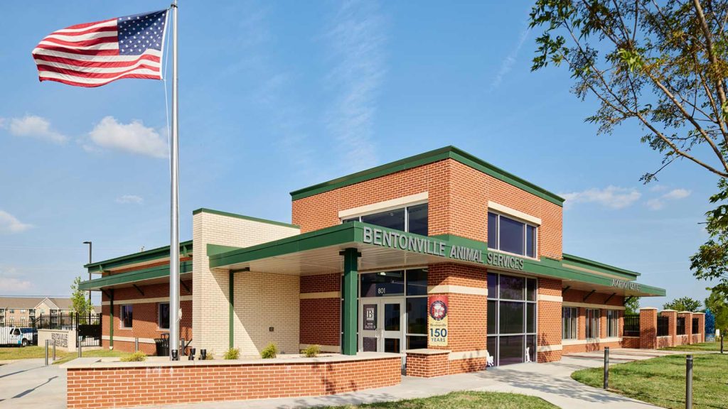 City of Bentonville Animal Services​ Exterior